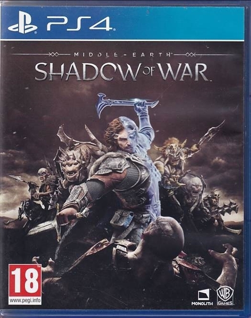 Middle Earth - Shadow of War - PS4 (B Grade) (Used) (eng)